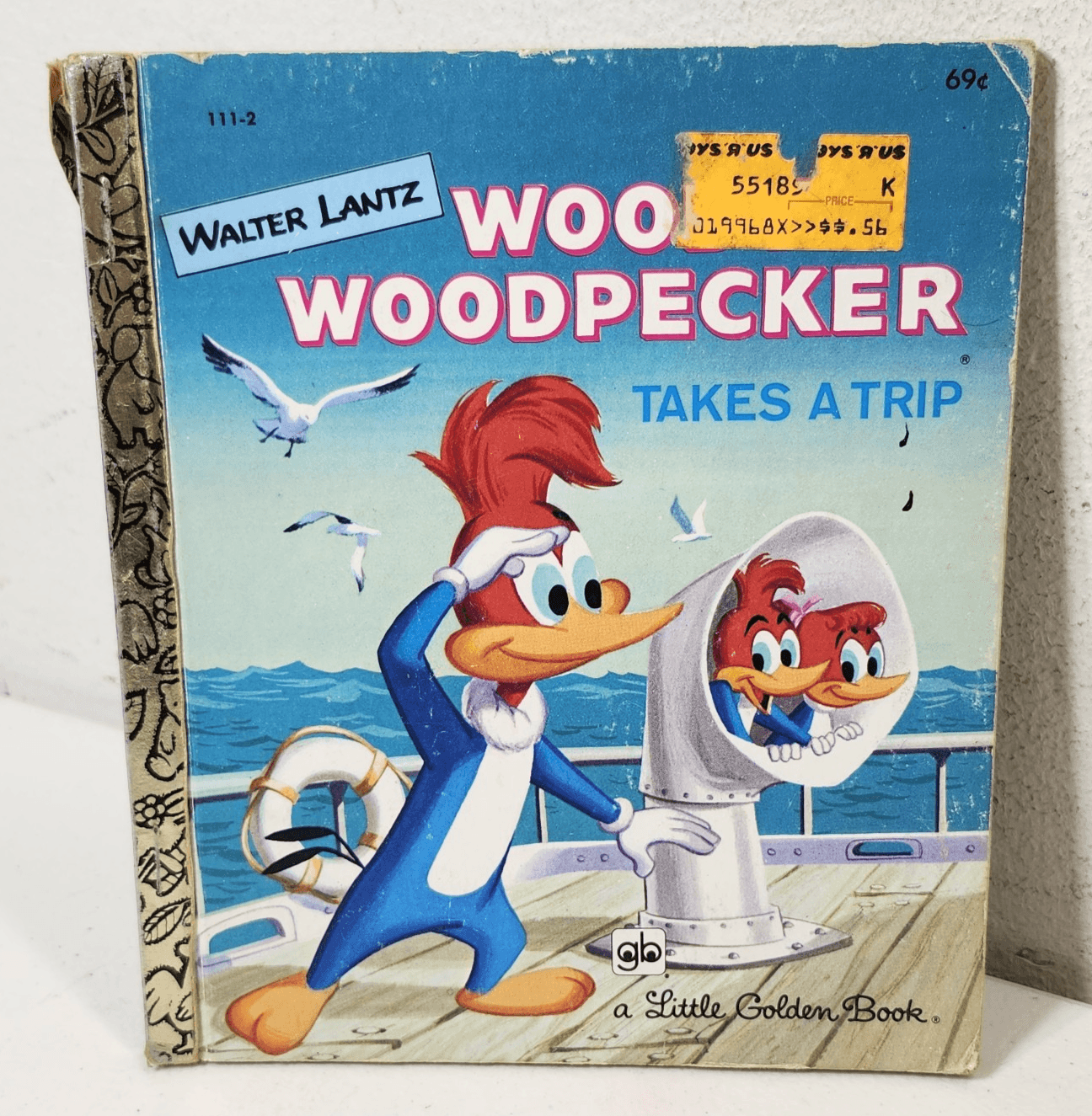 Woody Woodpecker Takes A Trip A Little Golden Book Kids 1979