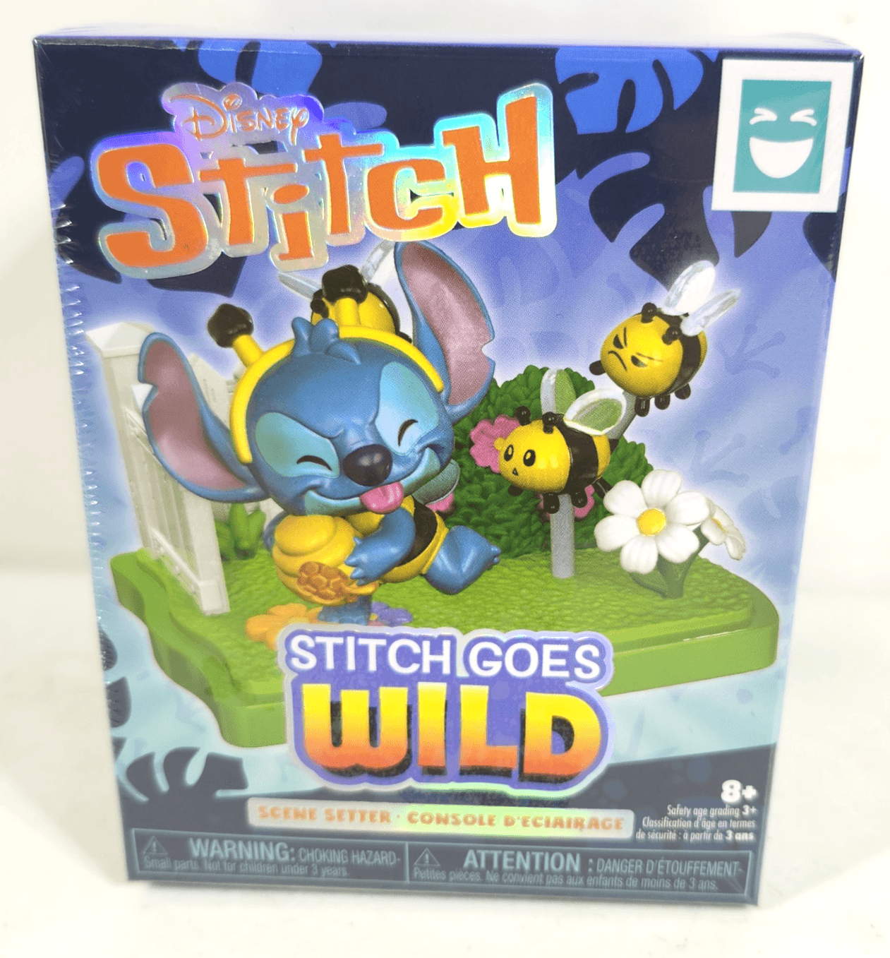 Just Play Happy Haul Stitch Goes Wild Scene Setter Bumblebee Figure Toy