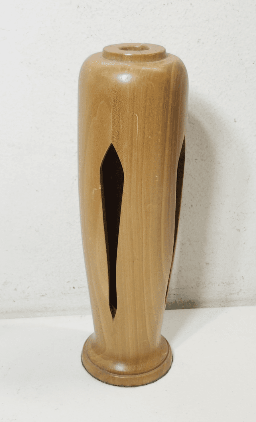 Wooden Oak Vase Cutouts 10" Home Decor