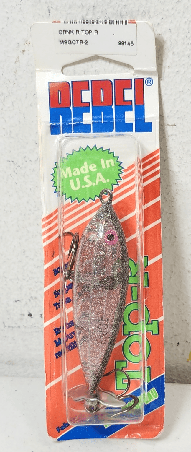 Vintage Rebel Crank R Fishing Top Runner Lure NEW