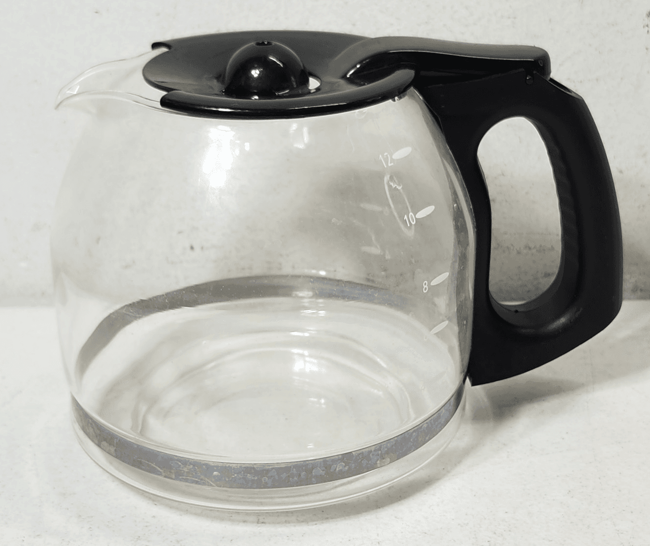 Mr Coffee Replacement 12 Cup Glass Carafe Coffee Maker Pot Black