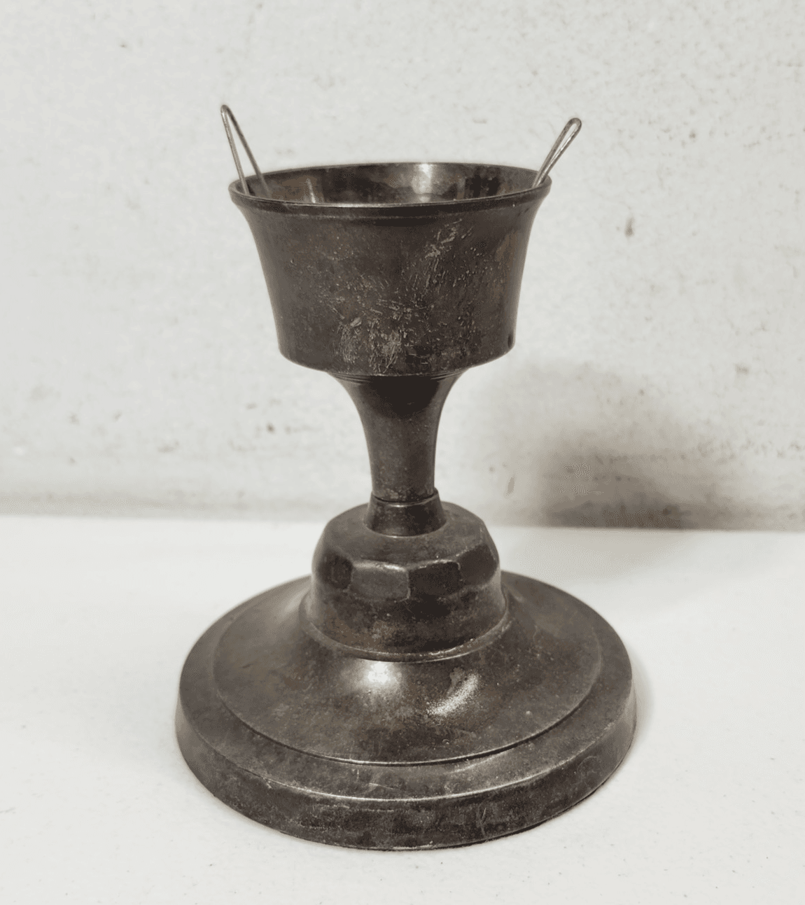 Vintage Davco Silver LTD Small Candle Stick Holder 4.5''