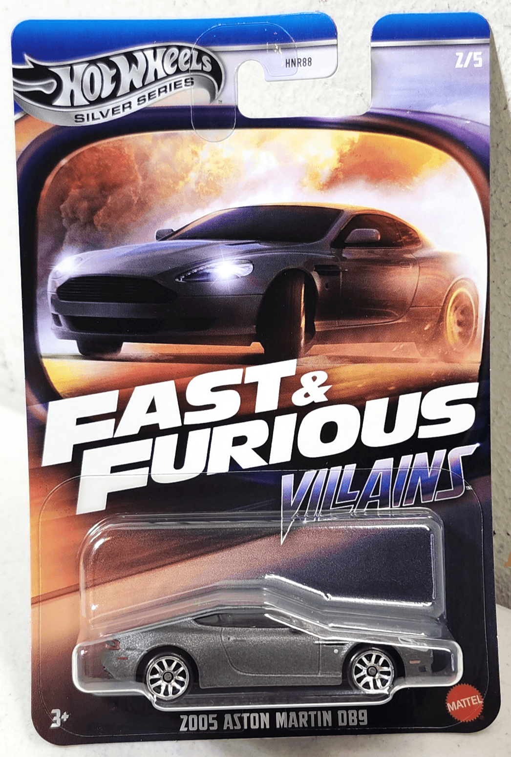 Hot Wheels Fast & Furious Villains 2005 Aston Martin DB9 1/64 Toy Vehicle NEW
