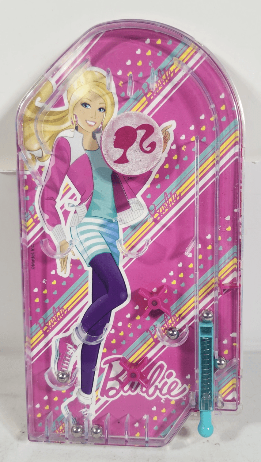 Hand held Mattel Barbie Game Kids Toy By Blip