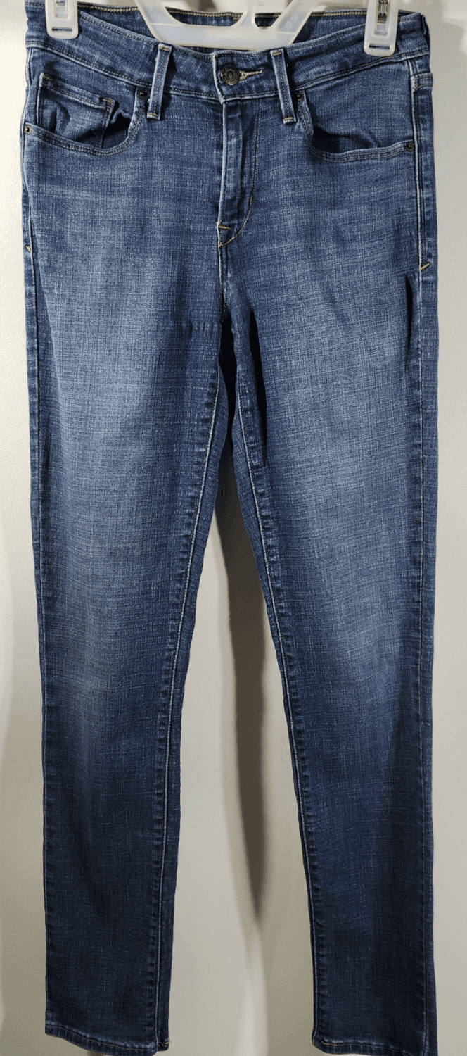 Levi's Jeans Women's 6 Blue Denim Mid Rise Skinny Stretch