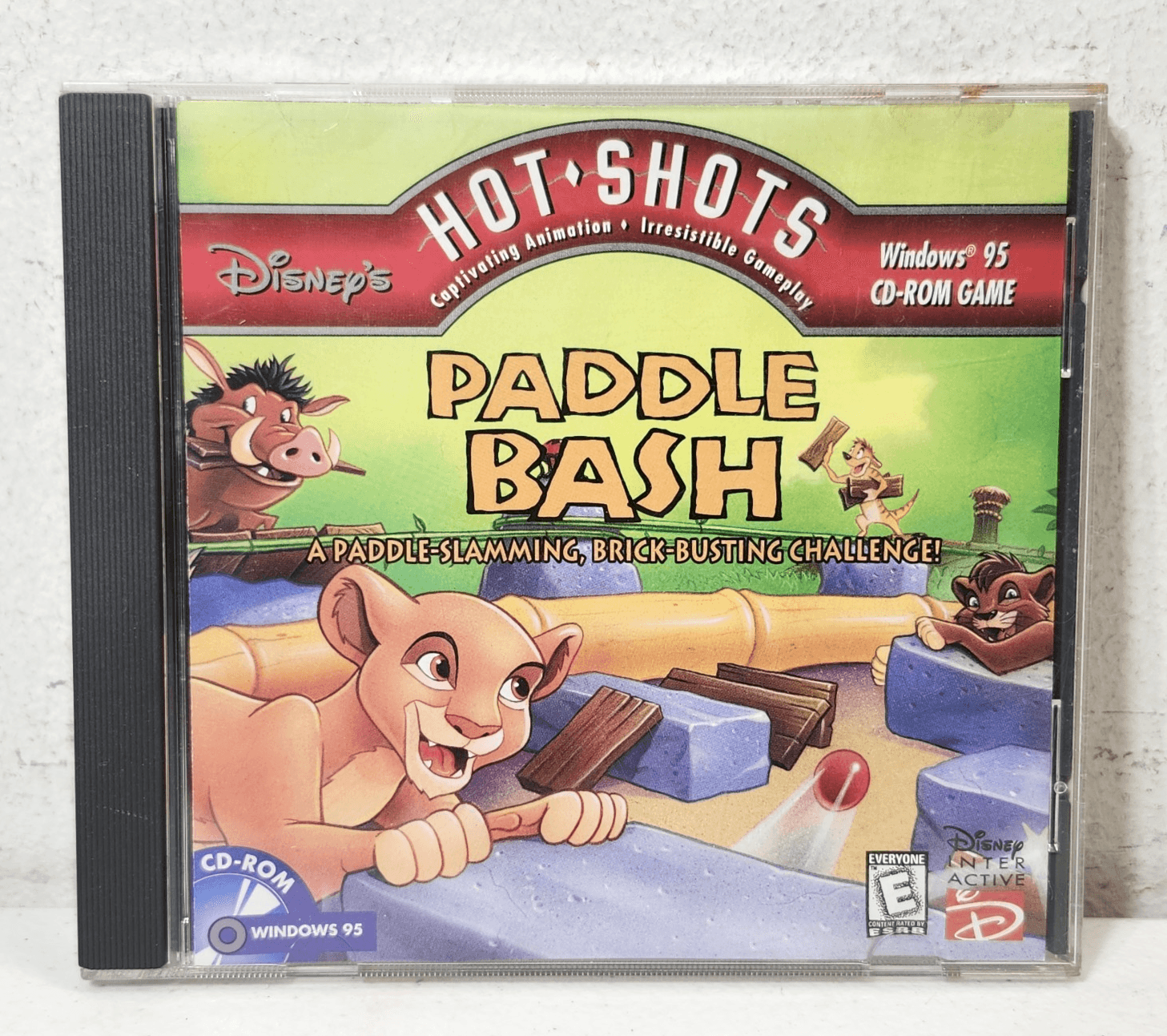 Disney's Hot Shots lot: Paddle Bash PC Windows CD-Rom