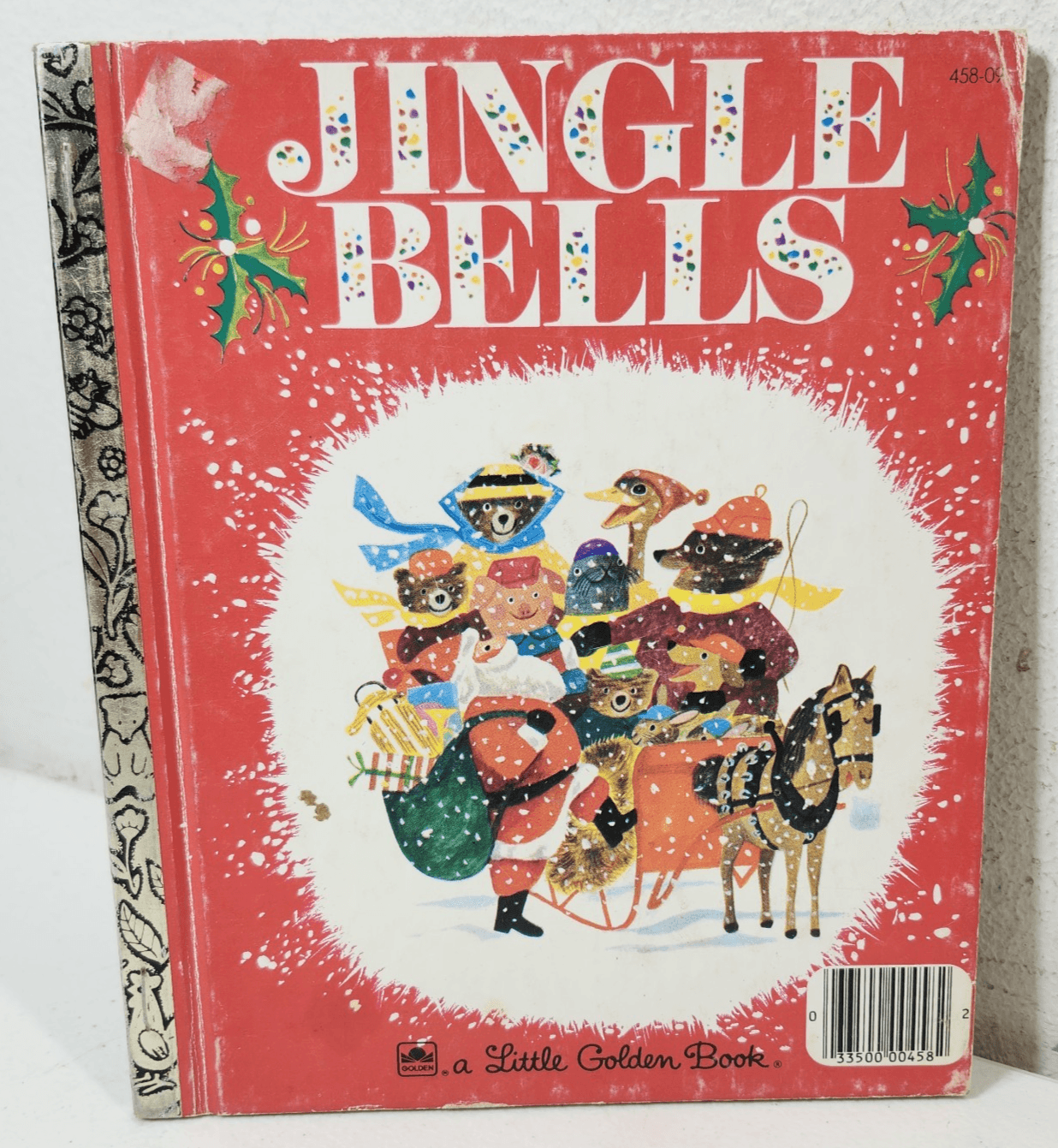 Jingle Bells #458 A Little Golden Book Kids 1964