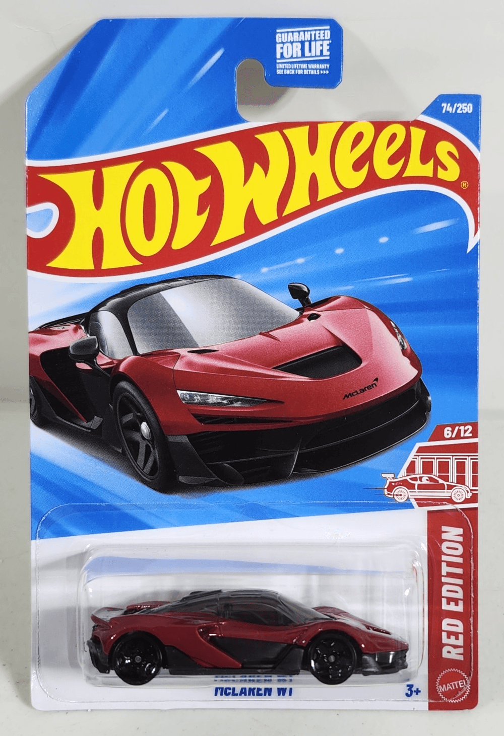 2026 Hot Wheels McLaren W1 Red Edition Target Exclusive Car 1/64 Toy NEW
