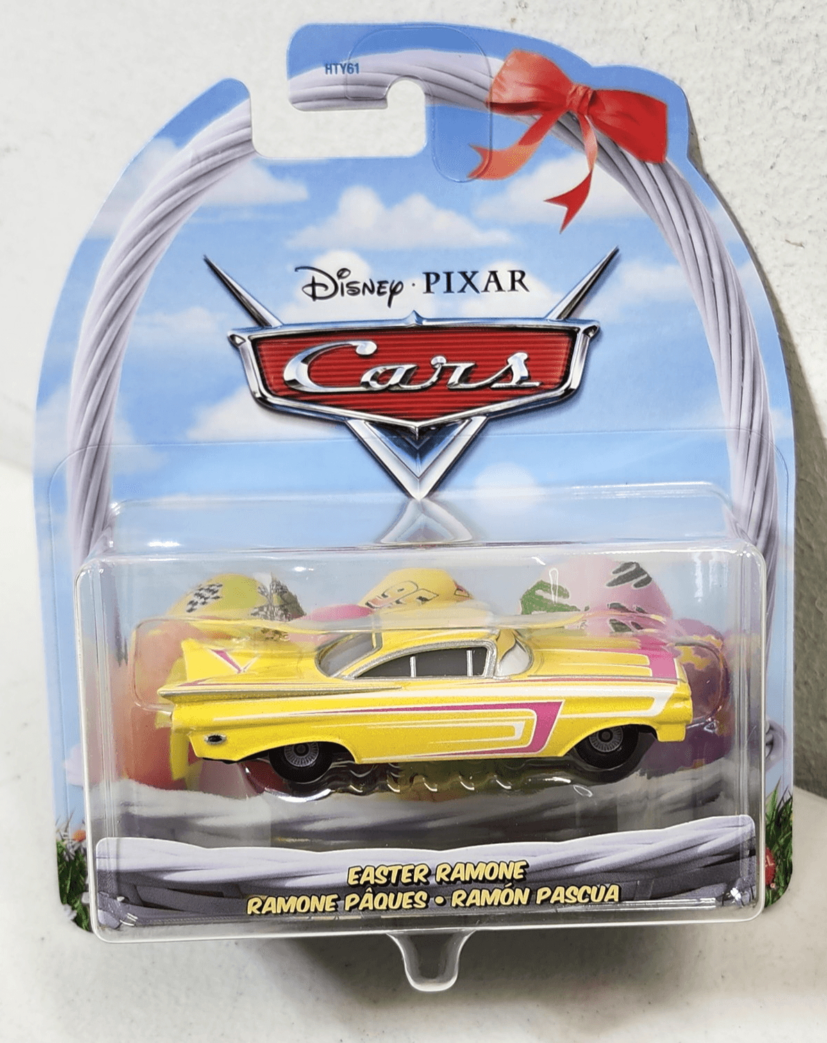 Disney Pixar Cars Easter Ramone Yellow Car 1/55 Toy Vehicle Mattel NEW