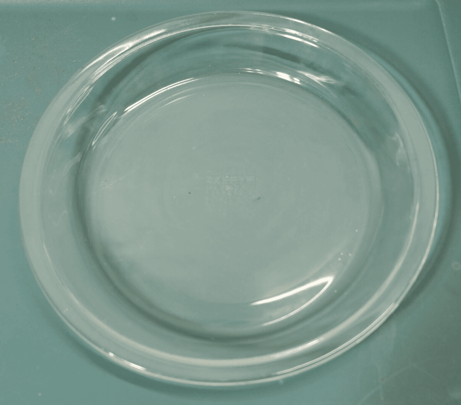 Vintage Pyrex 9" Clear Glass Round 1.5" Deep Pie Plate Dish #209
