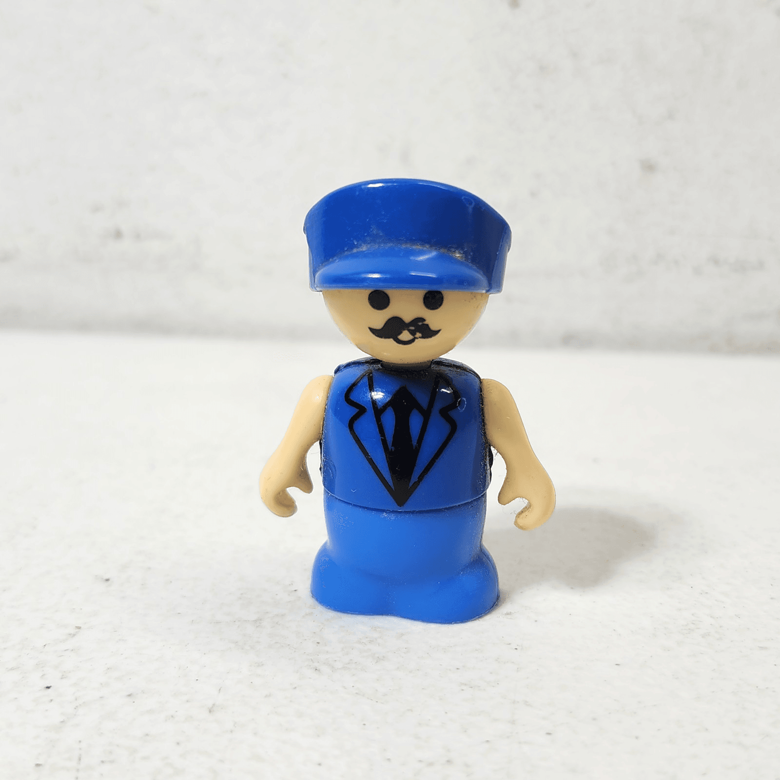 Vintage Playskool Little Playmate Train Conductor Figure Toy