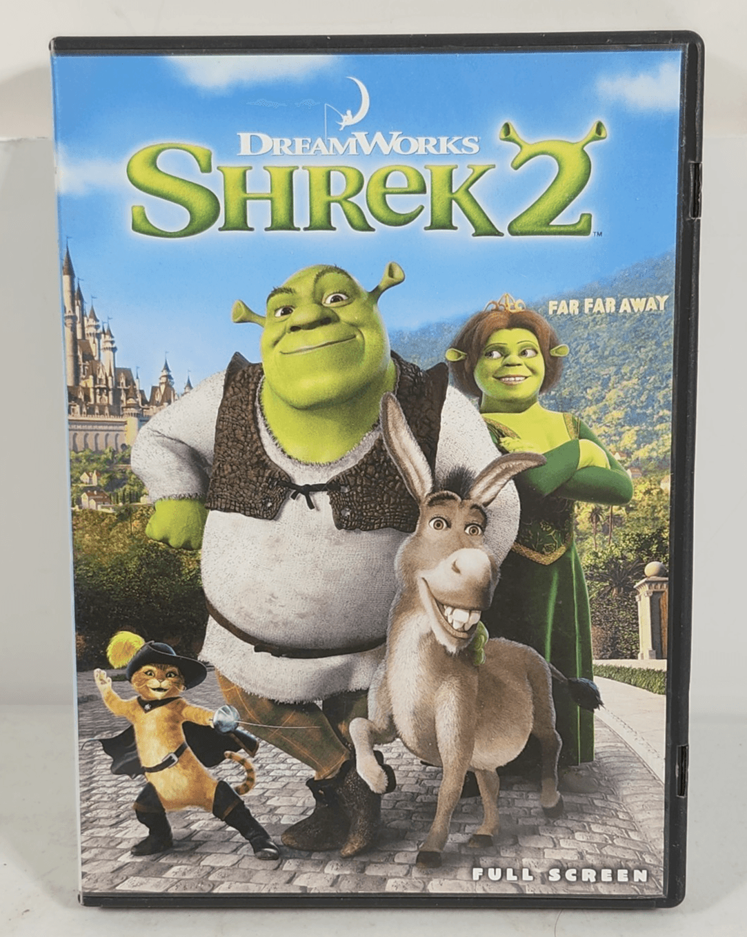 Shrek 2 DVD 2004 Full Screen Bonus Features Puss In Boots