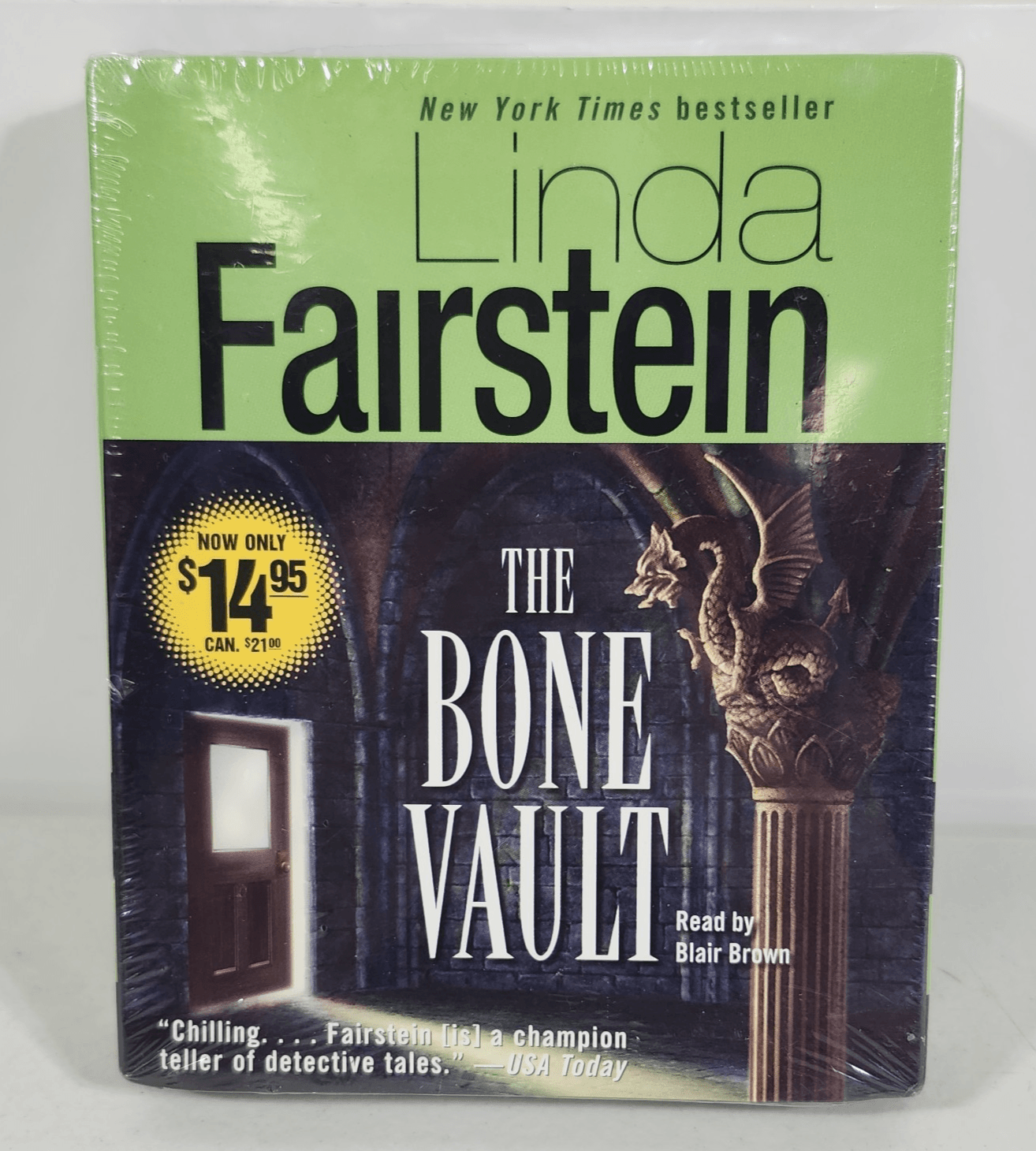The Bone Vault by Linda Fairstein 5 CD Audio Book NEW Sealed