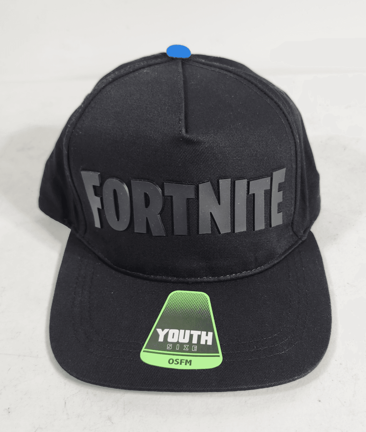 Black Fortnite Snapback Hat Adjustable Youth One Size Fits Most Gamer NEW