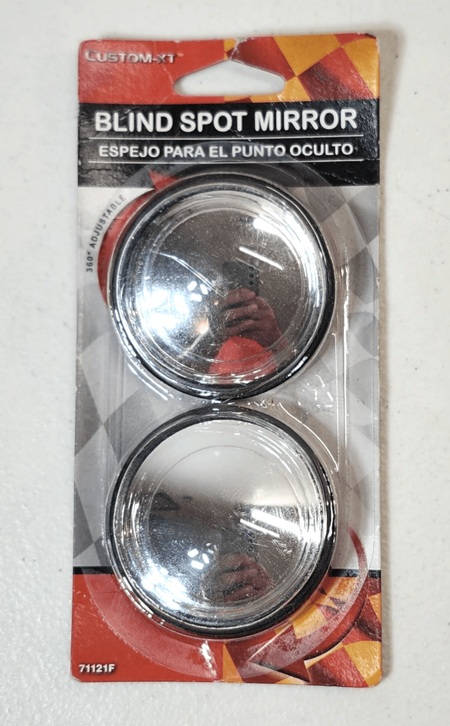 Blind Spot Mirrors Round HD Glass Convex 360° Side Rear View Mirror for Car