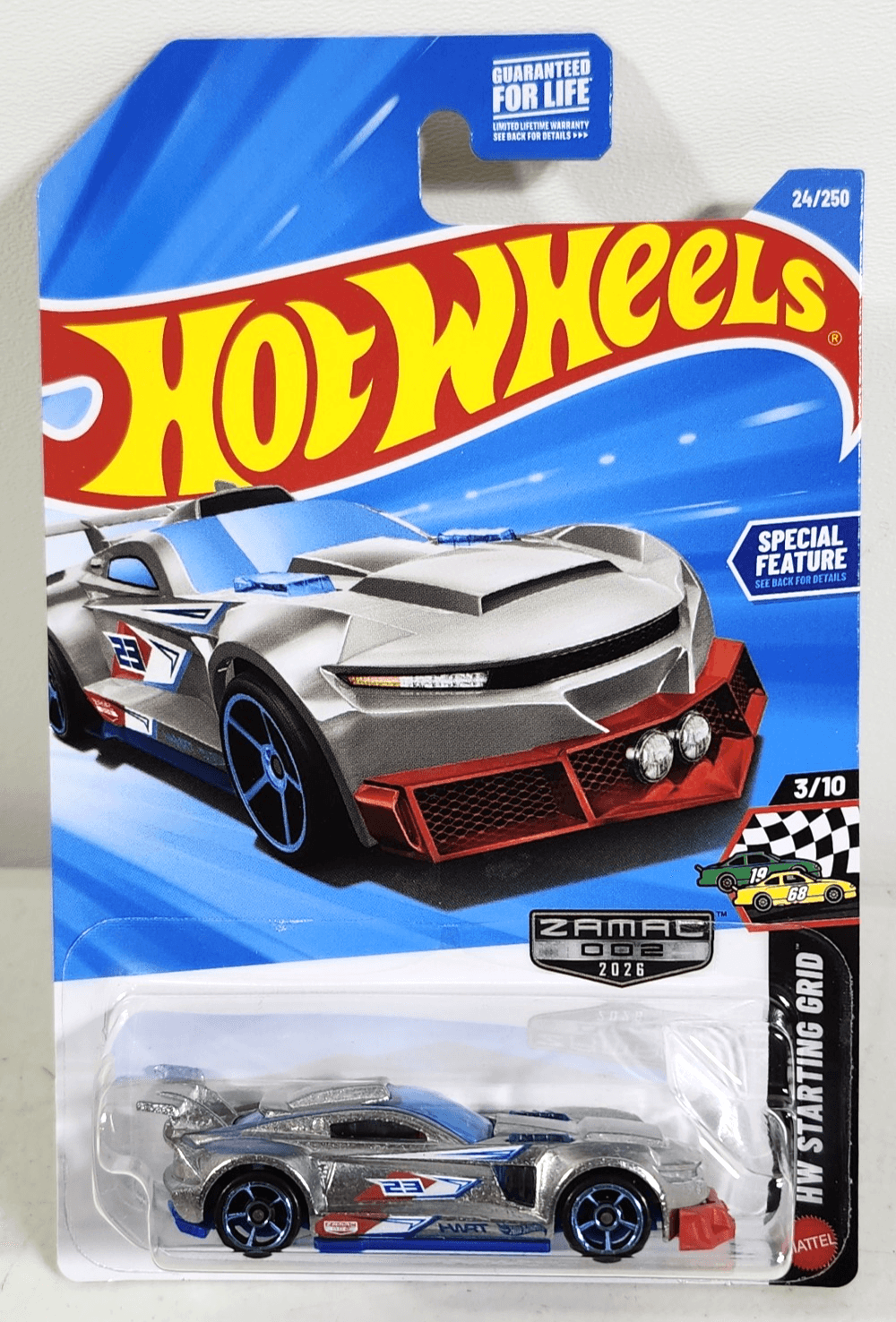 Hot Wheels Walmart Zamac HW Starting Grid Track Ripper Car 1/64 Toy Vehicle NEW