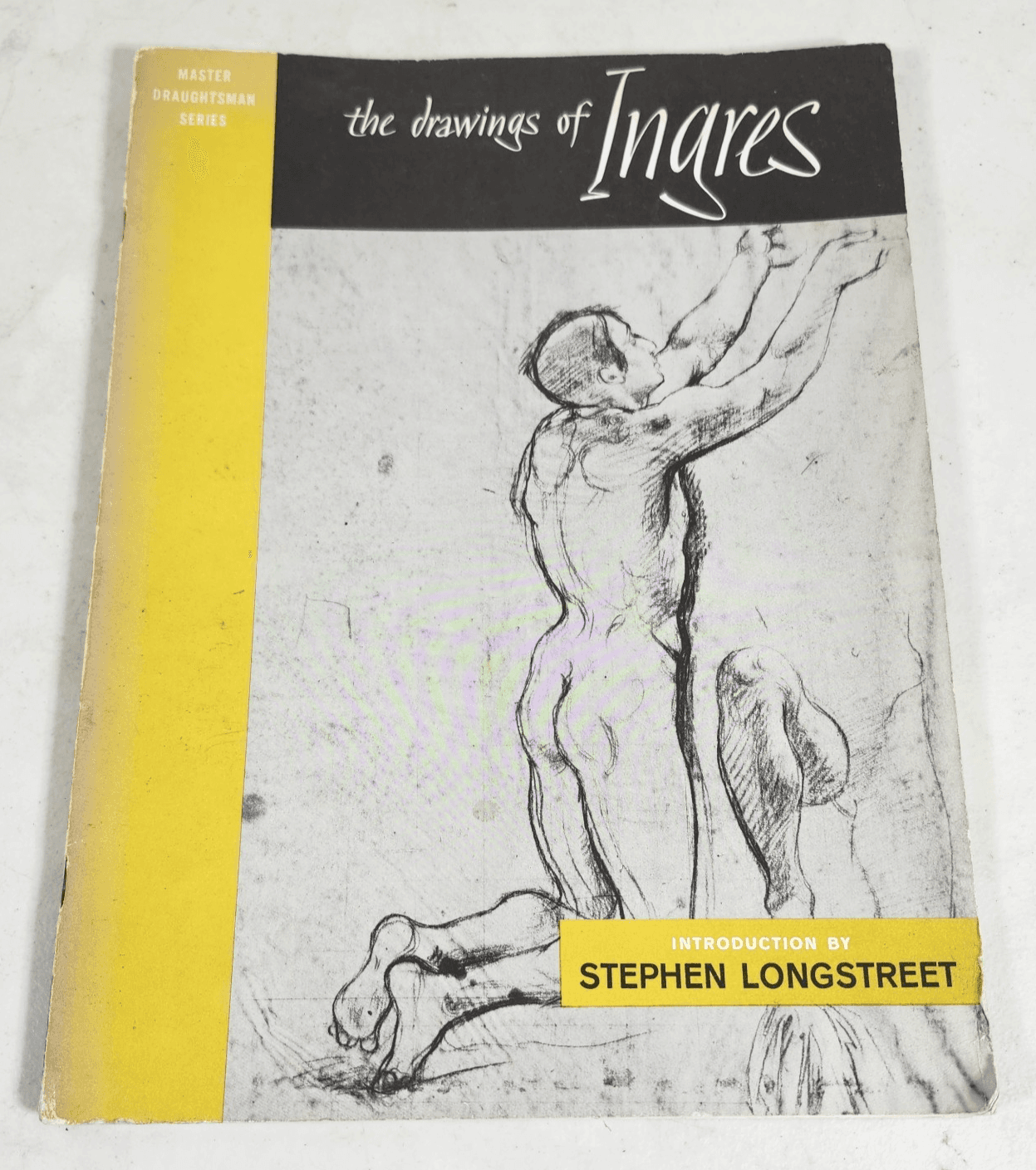 Drawings Of Ingres (Master Draughtsman Series) By Stephen Longstreet 1964