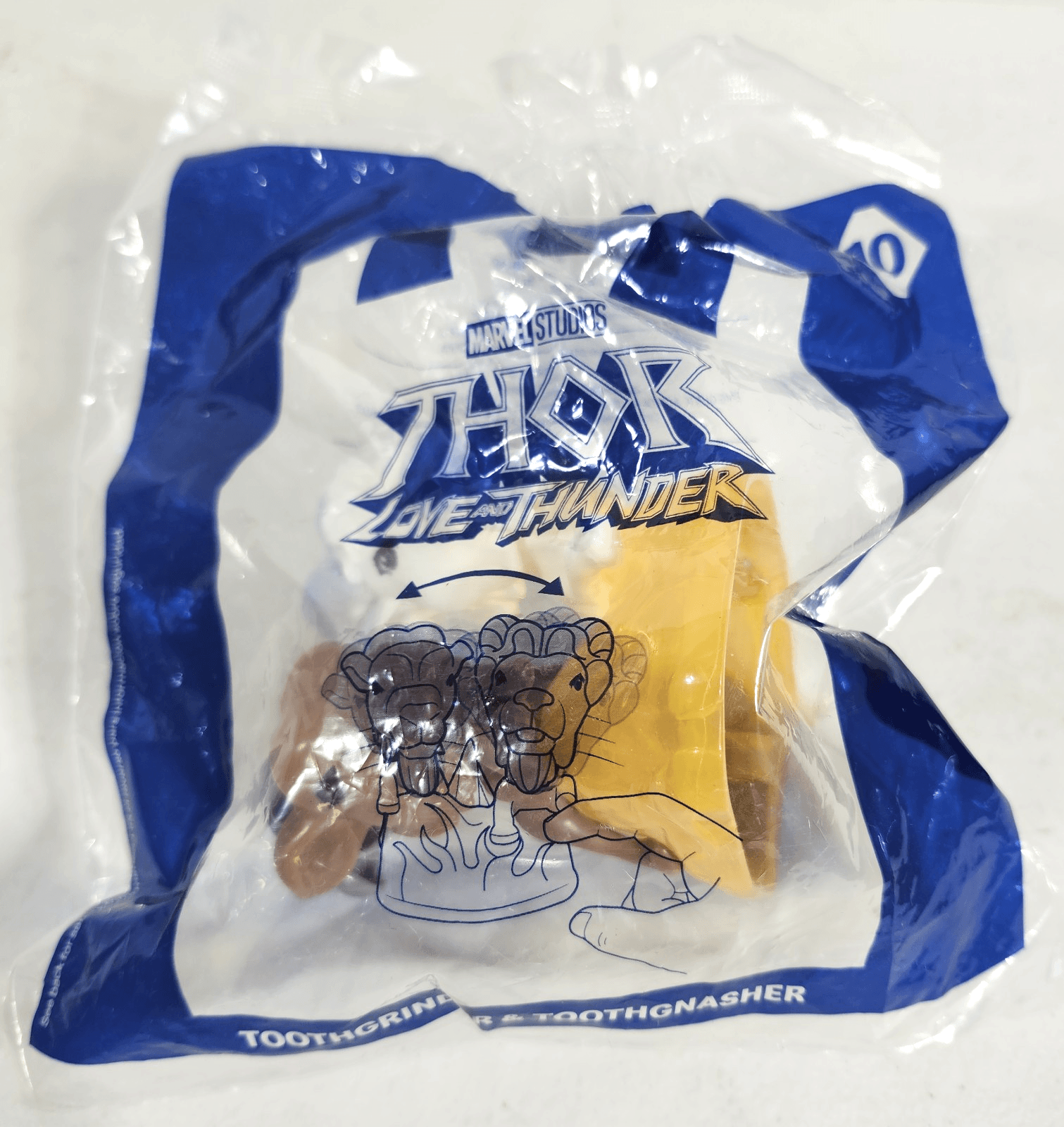 McDonald's Happy Meal Toy #10 Thor Love And Thunder Marvel Disney Sealed NEW