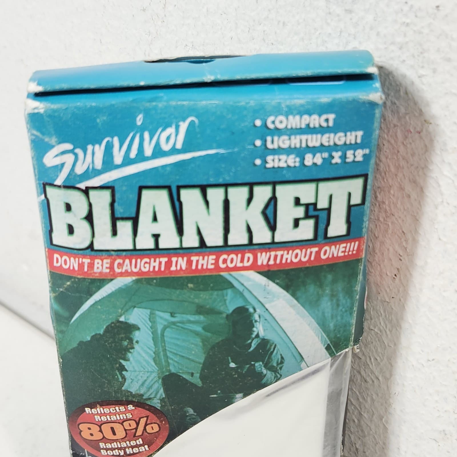 Emergency Blanket 84" x 52" Survivor Survival NEW