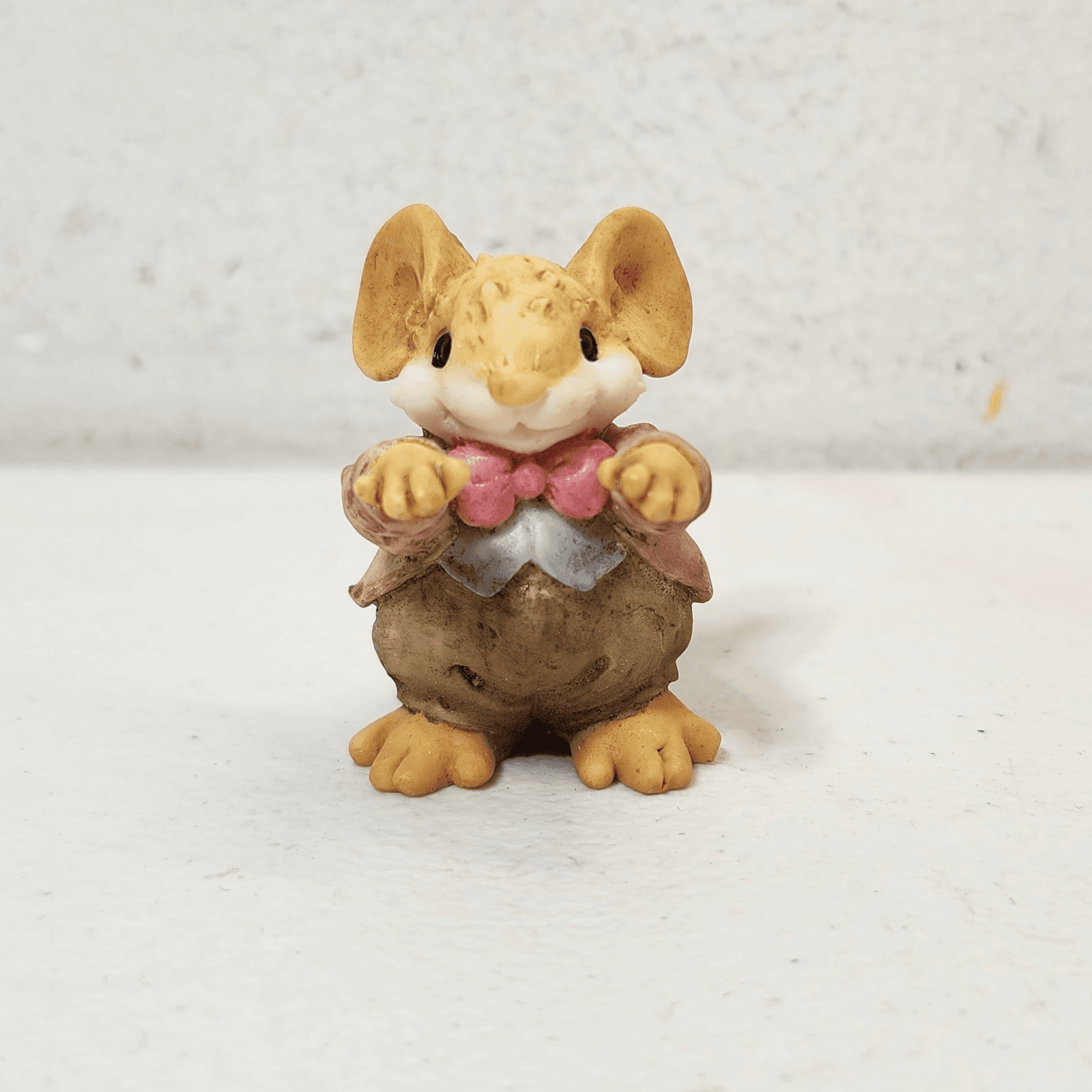 Vintage Ganz Little Cheesers 05101 Papa Woodsworth with Box Figurine 1991