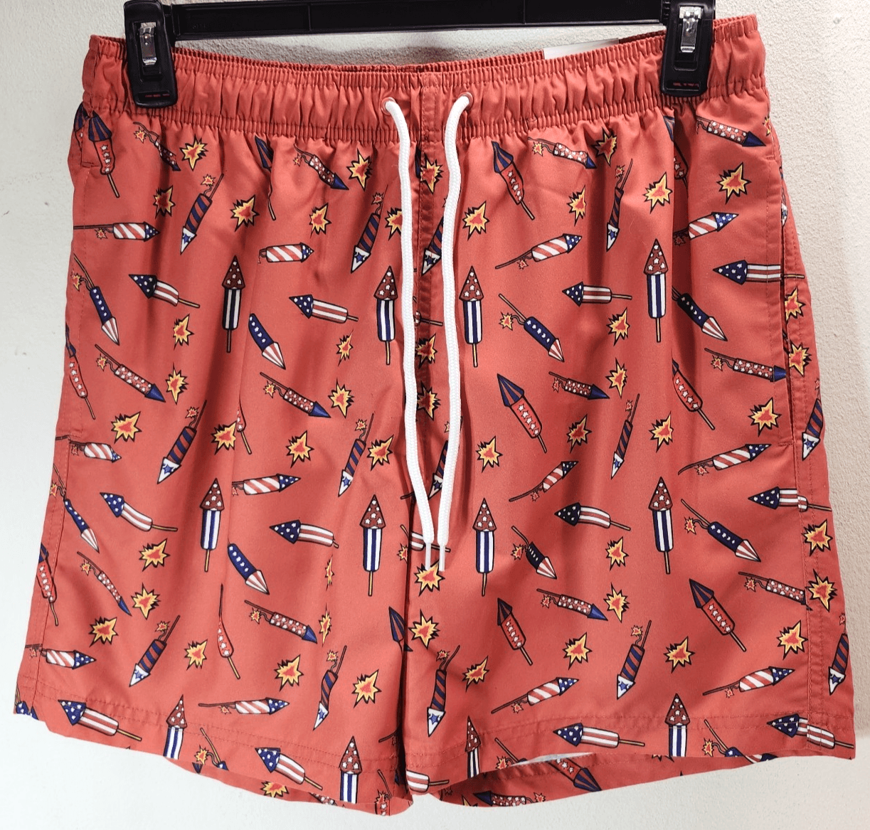 Celebrate Men's Size Small 28-30 Swim Shorts NEW