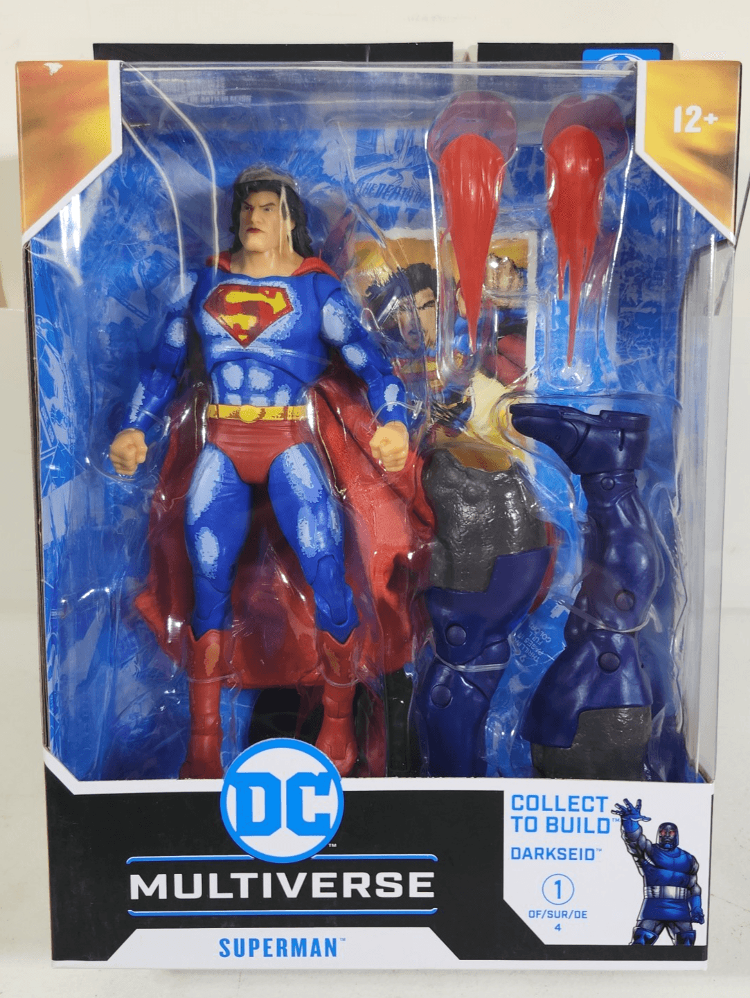 Superman JL Task Force Action Figure 7" McFarlane Multiverse BAF Darkseid NEW