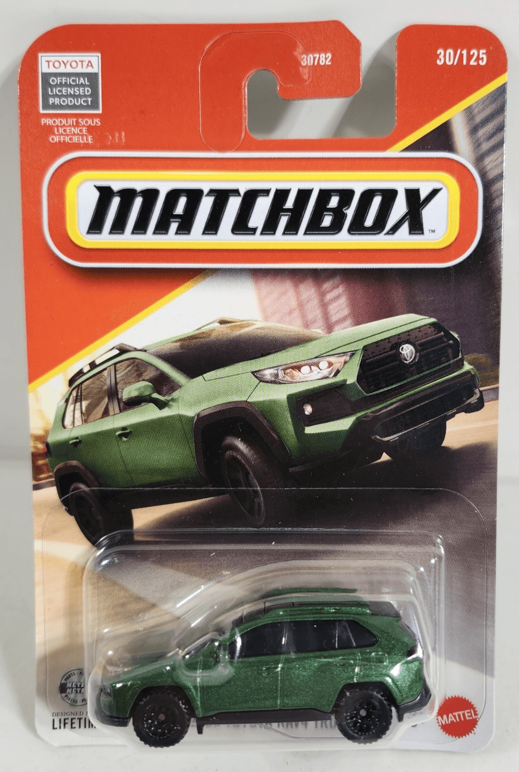 2026 Matchbox 2023 Toyota RAV4 TRD Green Car 1/64 Toy Vehicle NEW