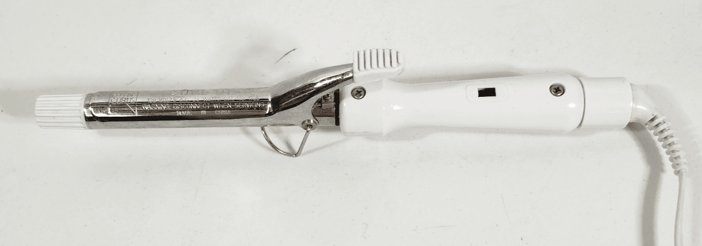 Helen Curtis Curling Iron White 3/4 In Barrel Model 1765