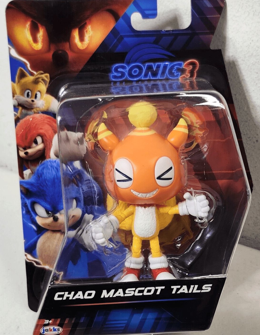 Sonic 3 Chao Mascot Tails Action Figure Toy Jakks Pacific NEW