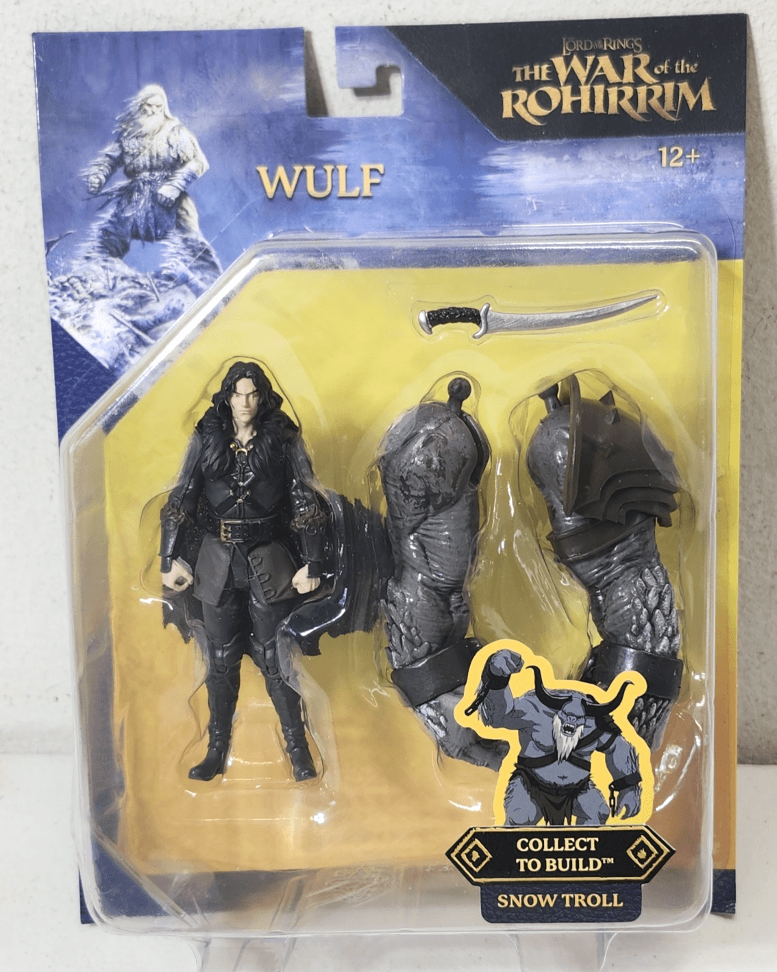 Mcfarlane Lord Of The Rings War On The Rohirrim Wulf Action Figure Toy NEW