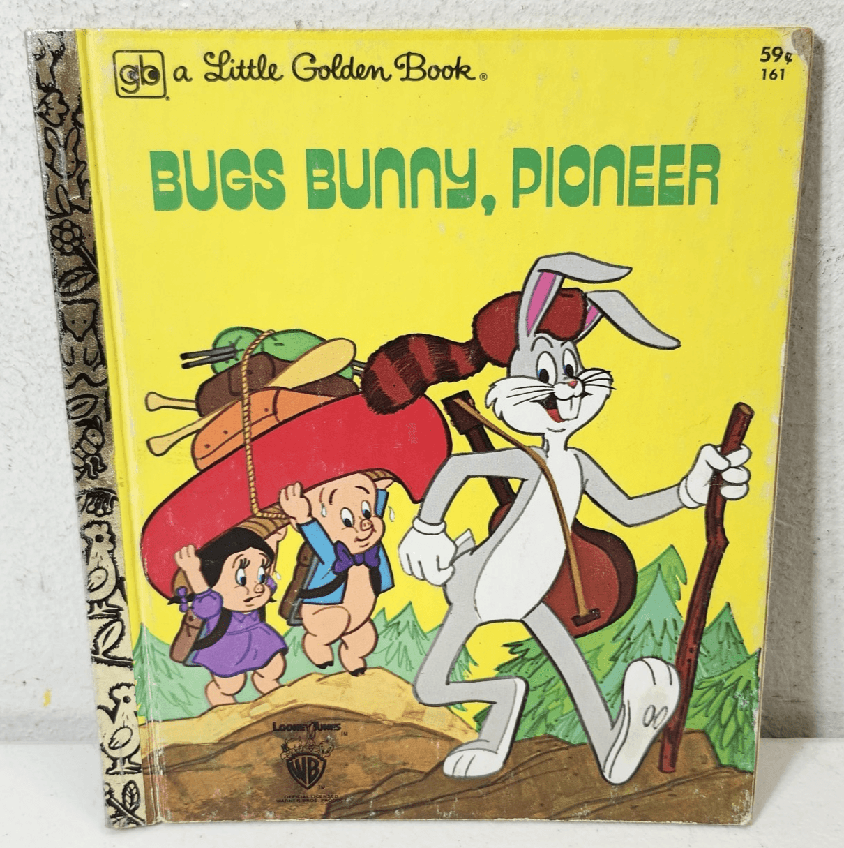 Vintage A Little Golden Book Bugs Bunny Pioneer 1978 Kids
