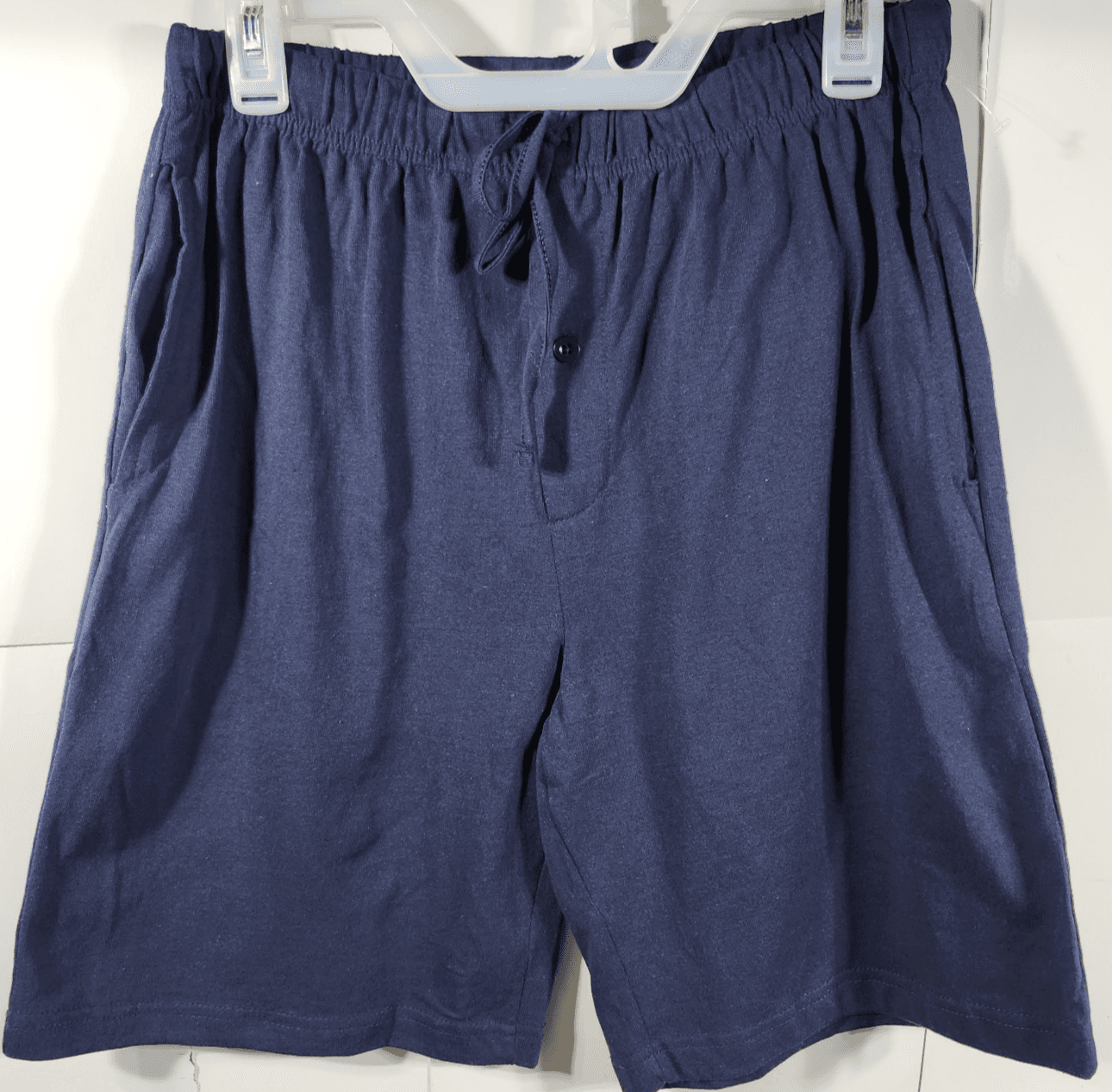Essential By Seven Apparel Men's Medium Pajama Shorts Blue NEW