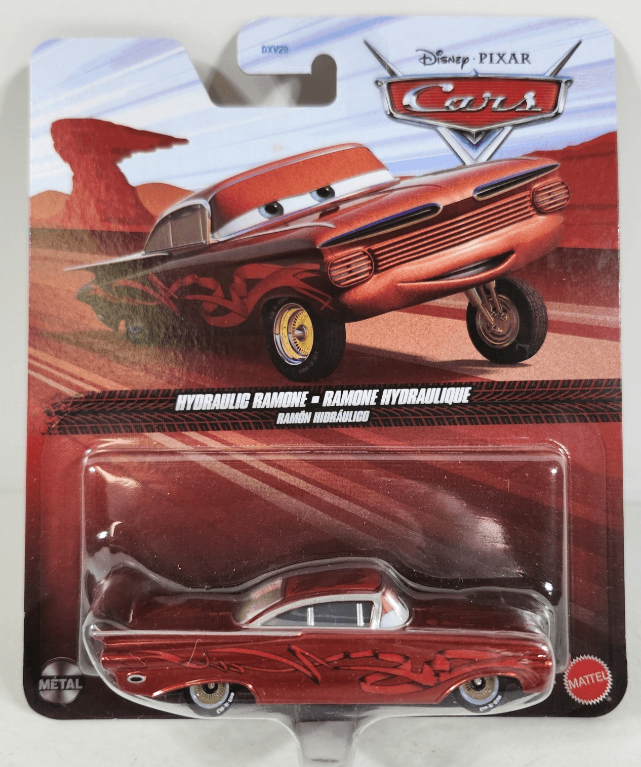 Disney Pixar Cars Hydraulic Ramone Red 1/55 Toy Vehicle NEW
