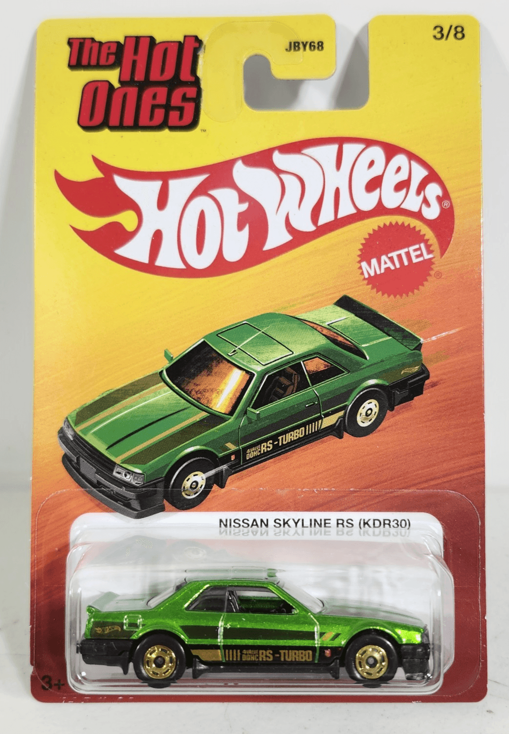 Hot Wheels The Hot Ones Nissan Skyline RS (KDR30) Green Car 1/64 Toy Vehicle NEW