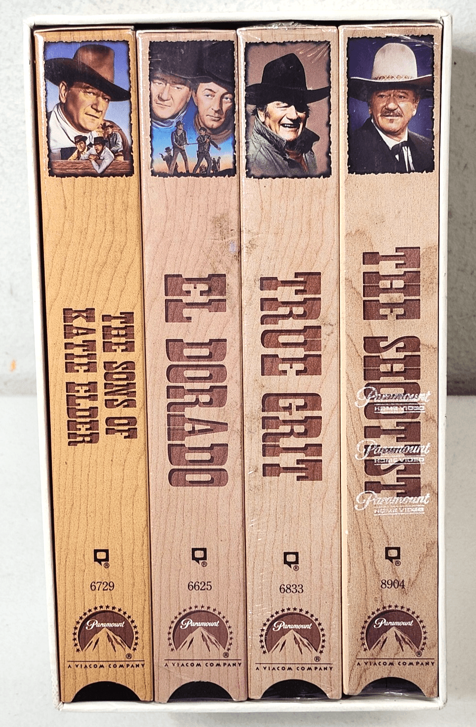 The Duke Collection The Best of John Wayne (VHS 1992 4-Tape Set) El Dorado
