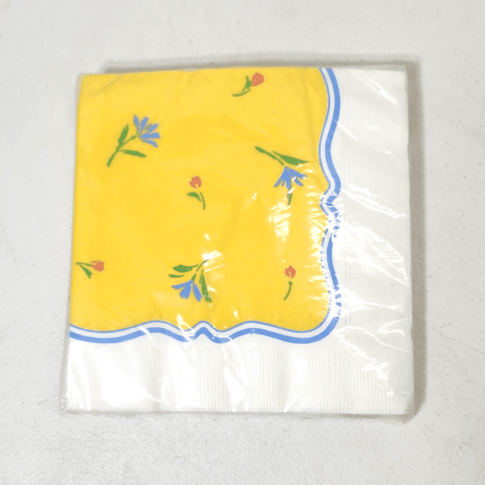 Vintage Hallmark Luncheon Floral Paper Napkins NOS