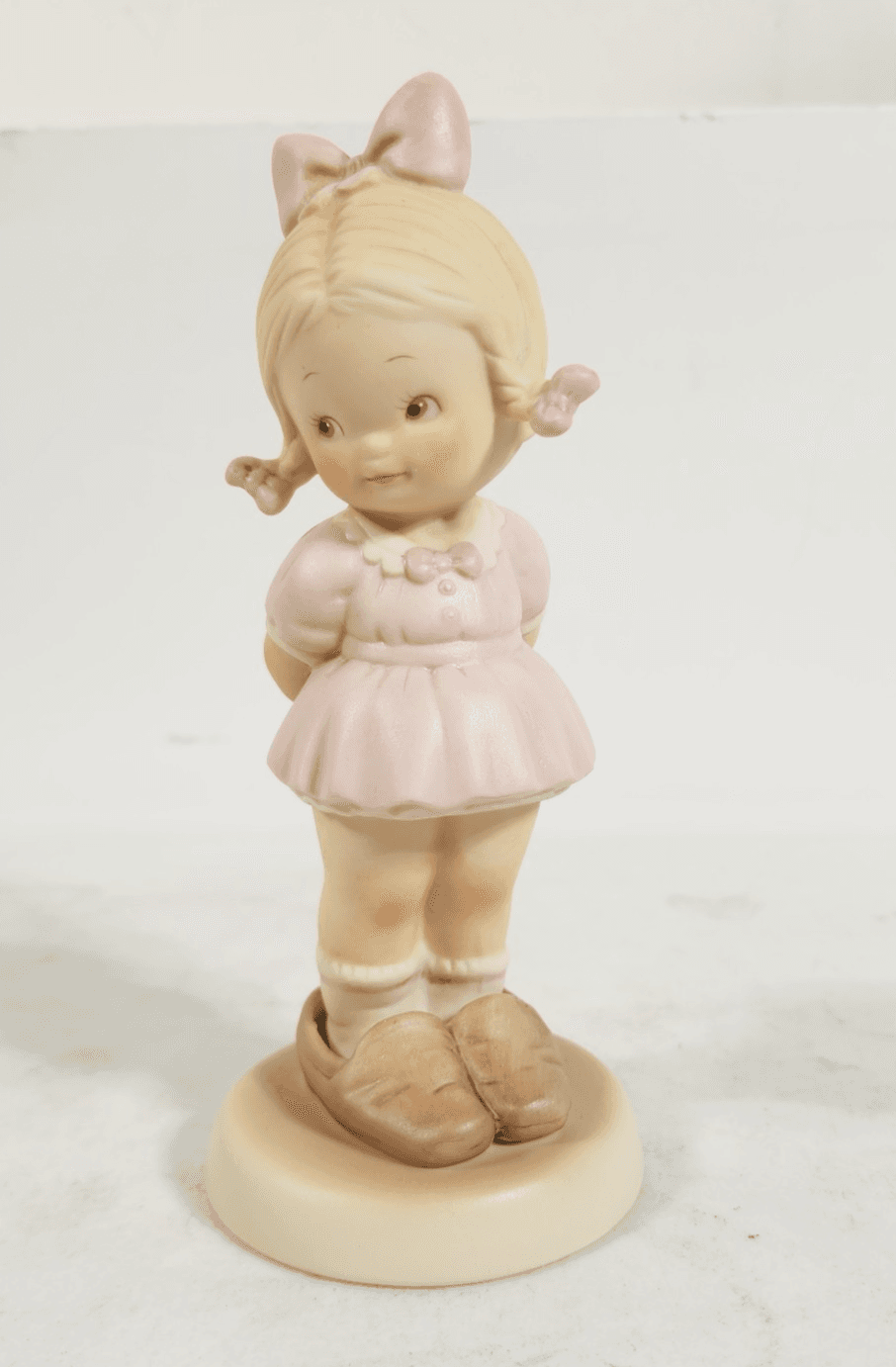 Mabel Lucie Atwell Daddy I Can Never Fill Your Shoes Figurine Memories of