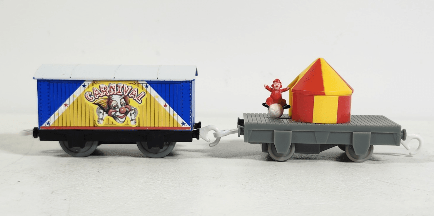 Thomas & Friends Trackmaster Train Tank Circus Carnival Car Clown Lot Hit Toy