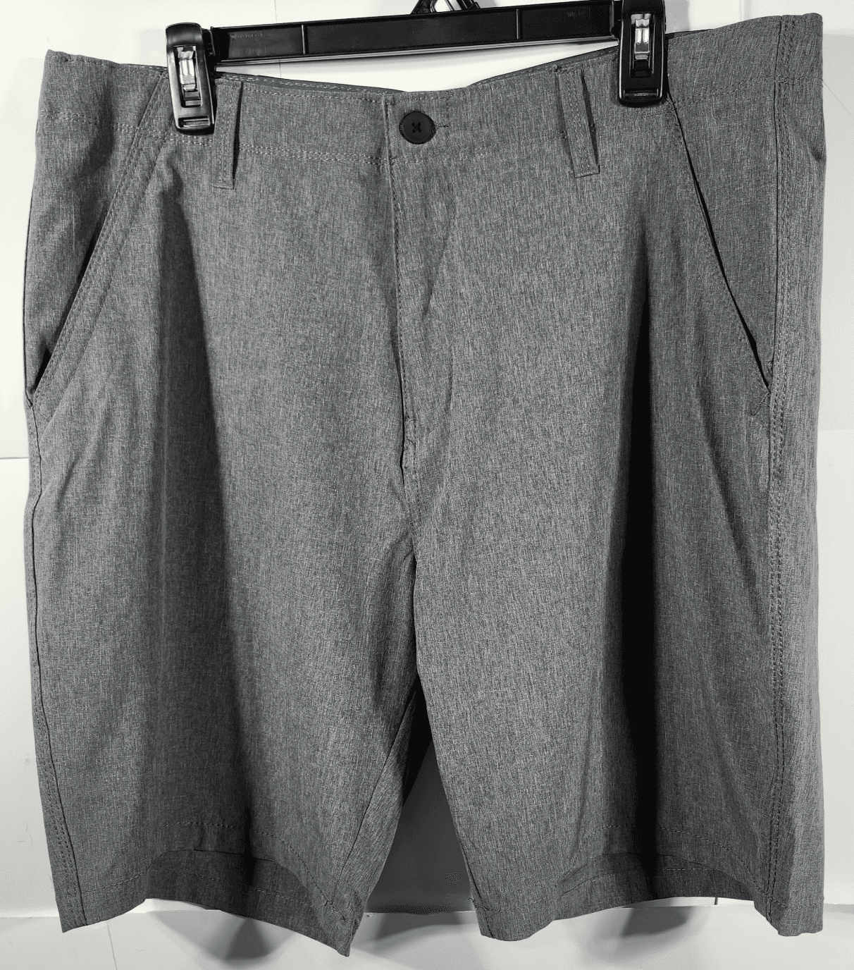 Denali Men’s 36 Shorts Gray Chino Performance Stretch With Pockets