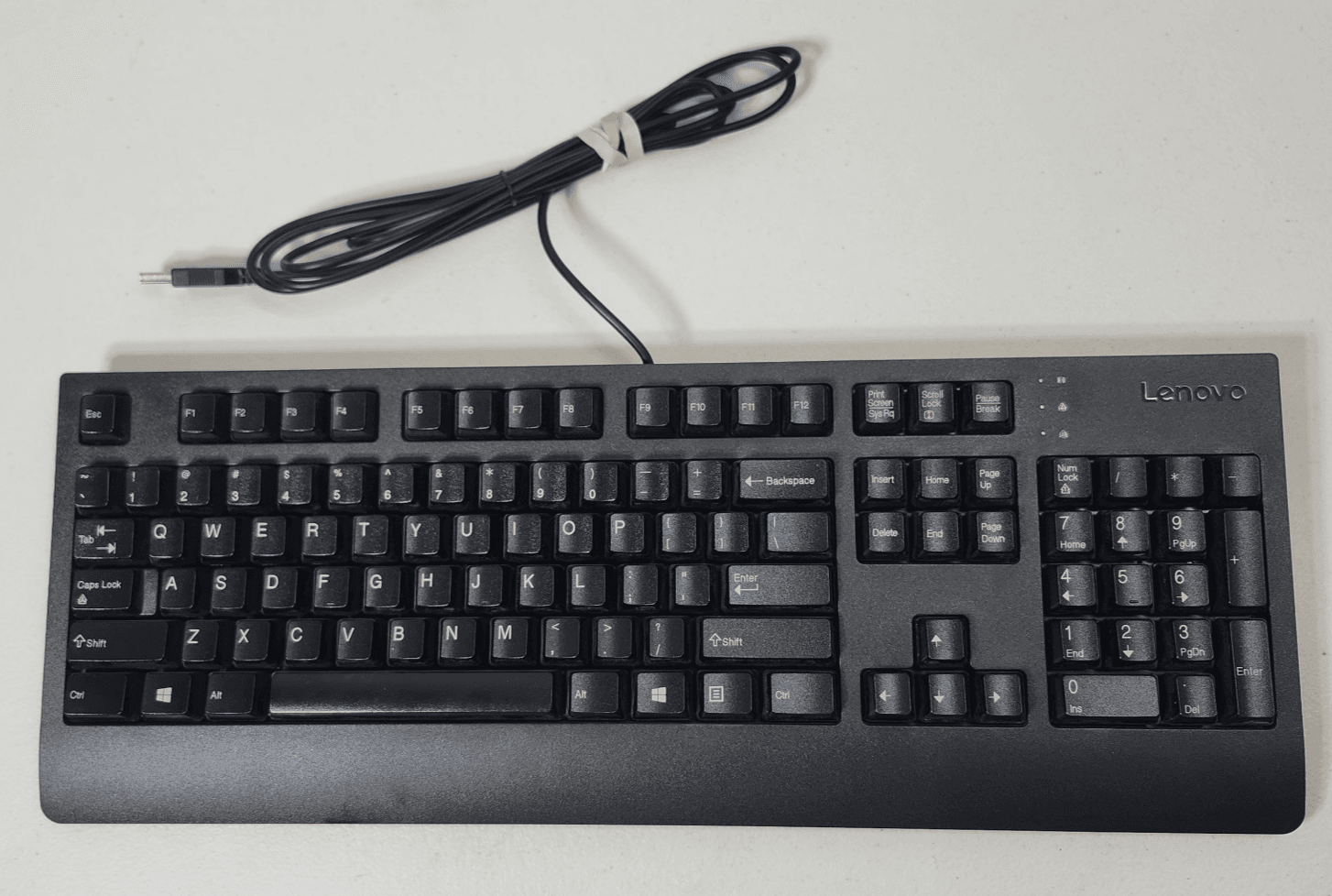 Lenovo SK-8827 Preferred Pro II USB Wired PC Computer Keyboard Black