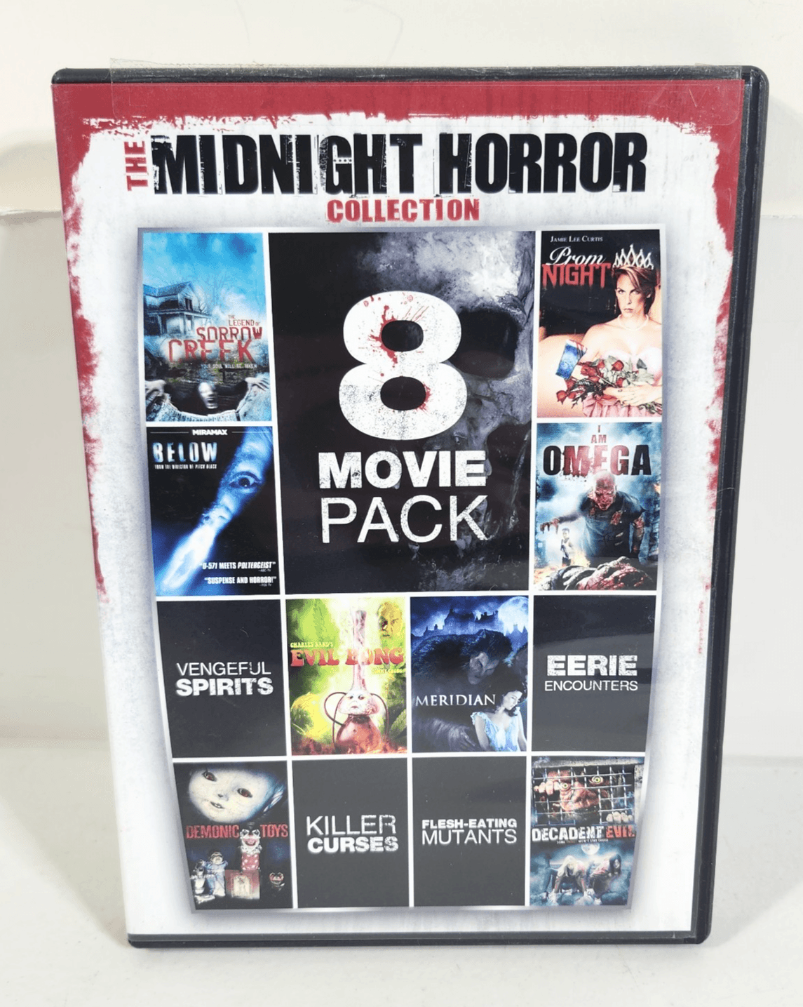 The Midnight Horror Collection 8 Movie Pack DVD