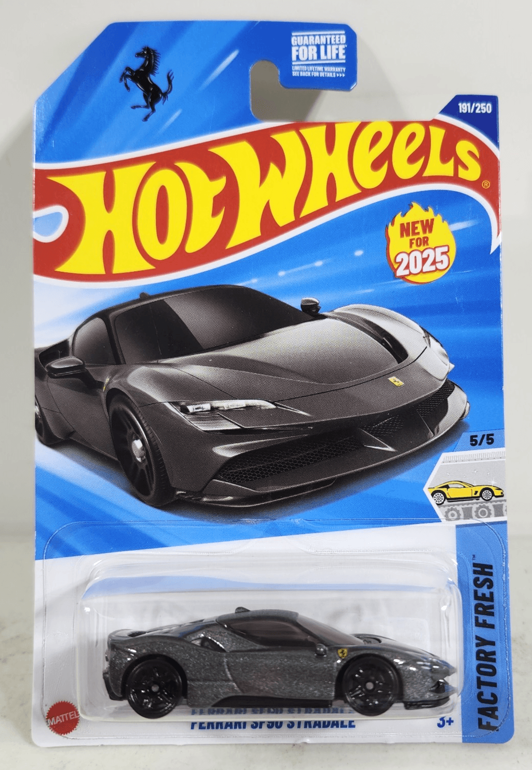 2025 Hot Wheels Ferrari SF90 Stradale Factory Fresh Car 1/64 Toy Vehicle NEW