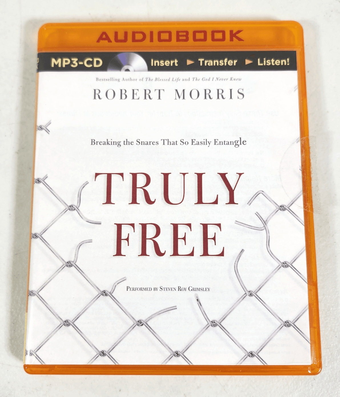Robert Morris Truly Free Audiobook CD