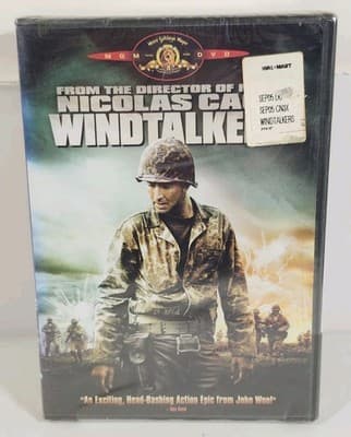 Windtalkers DVD Movie Nicolas Cage Mark Ruffalo Sealed NEW
