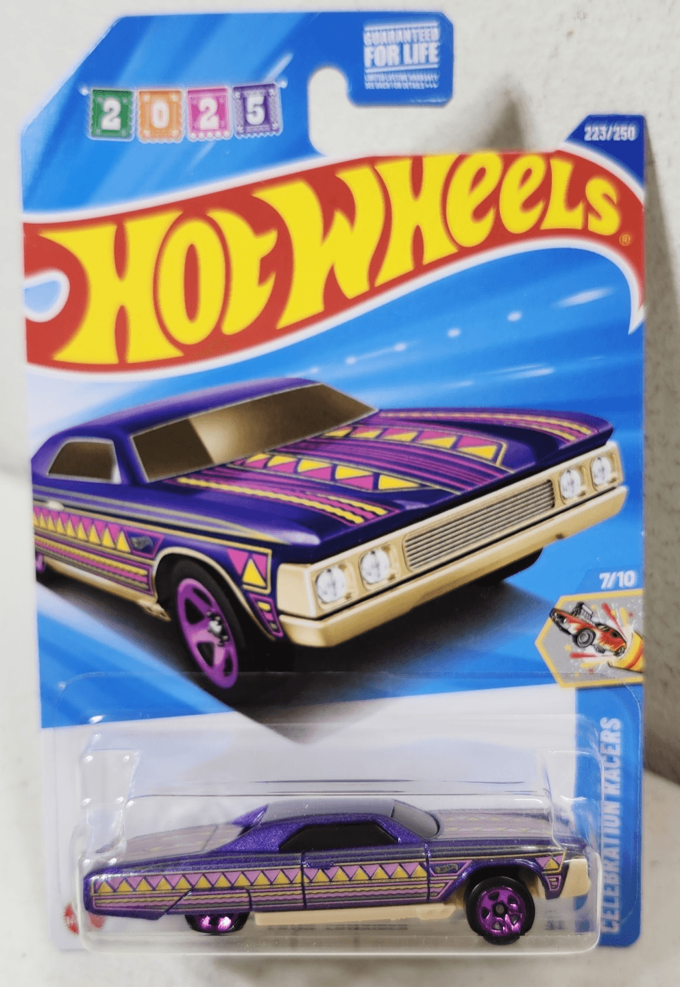 2025 Hot Wheels Layin’ Lowrider Celebration Racers Purple Car 1/64 Toy NEW