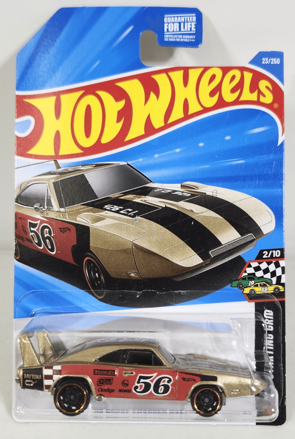 2026 Hot Wheels '69 Dodge Charger Daytona HW Starting Grid Car 1/64 Toy Vehicle