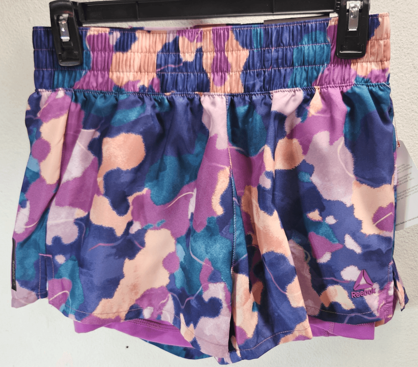 Reebok Crossfit Workout Shorts Womens Size XS Colorful NEW