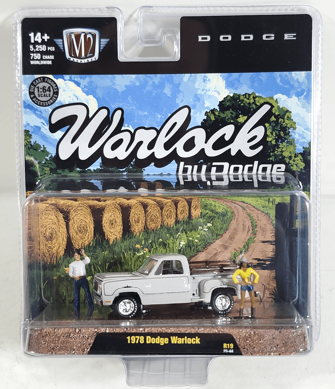 2026 M2 Machines 1978 Dodge Warlock Pickup Diorama 1/64 Toy Vehicle NEW