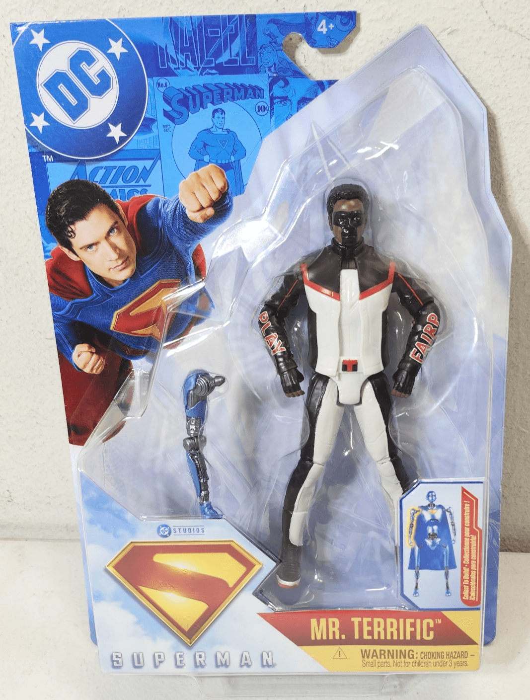 DC Warner Brothers 2025 Superman Movie Mr. Terrific 6" Action Figure Toy NEW