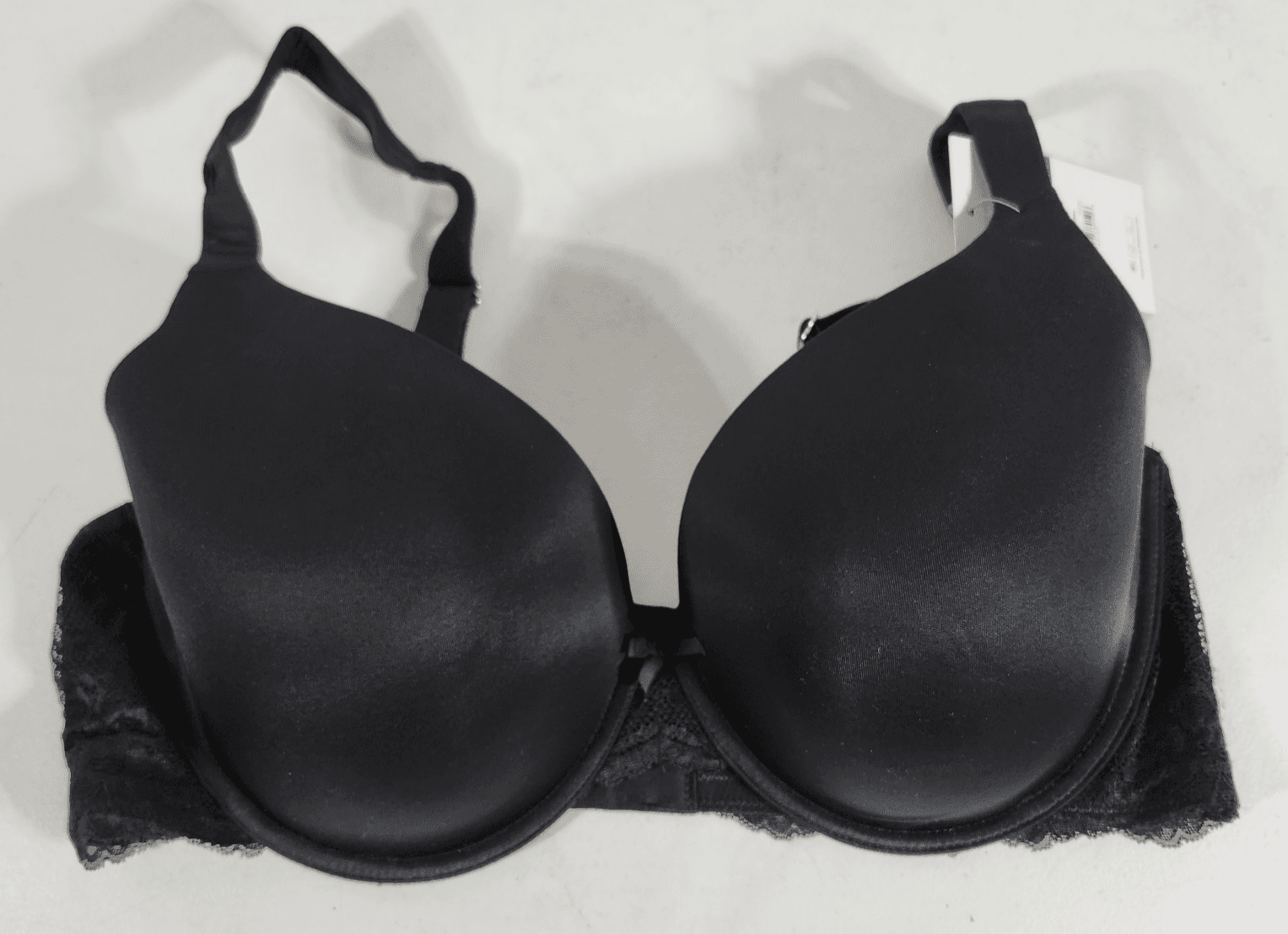 Joyspun Women’s 42DD Wirefree Black Bra Soft Plus Size NEW